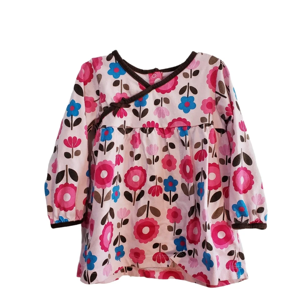 Bundle Of Two Baby Girl Dress And Top Sizes 6-9M‎ And 24M